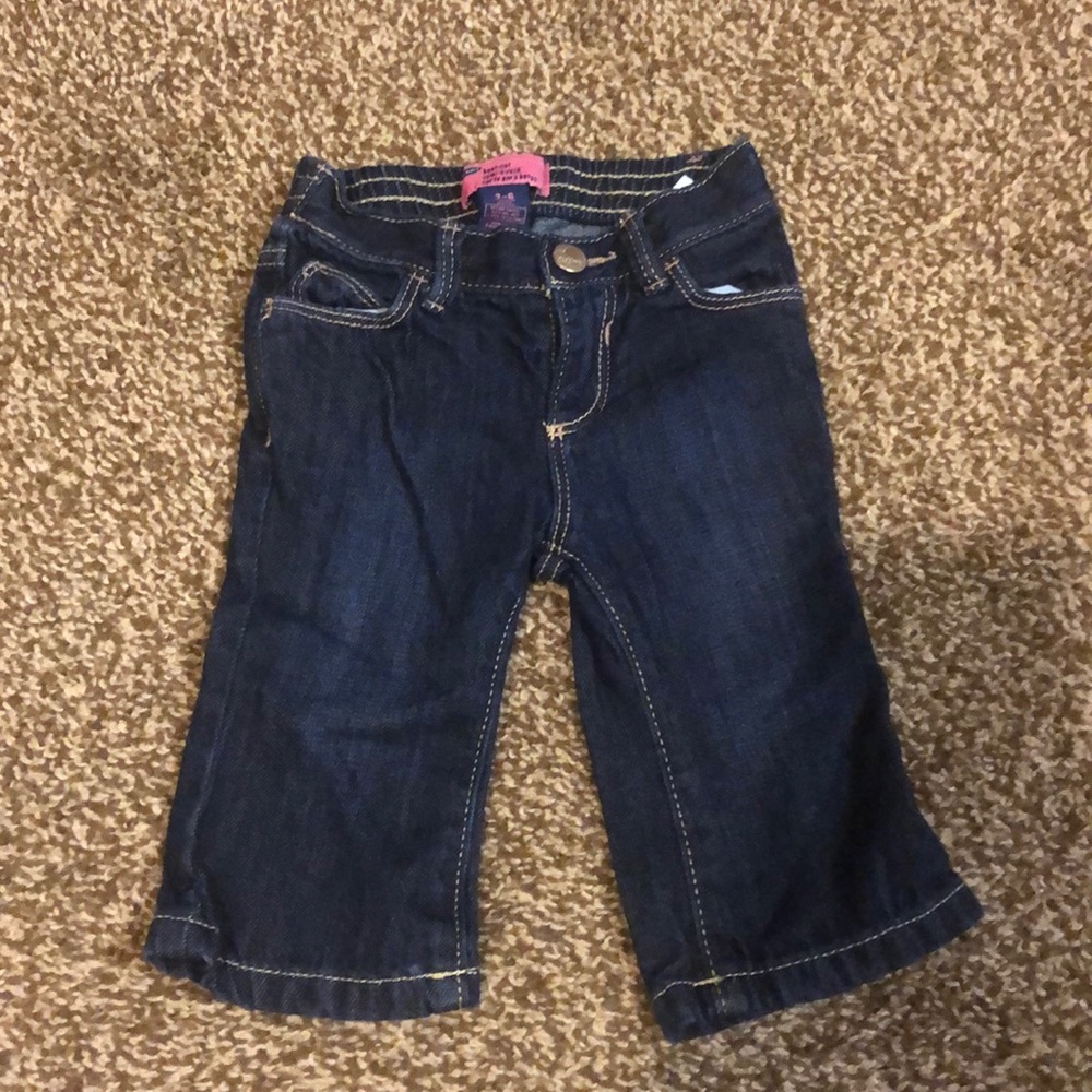 Old Navy (3-6 month) Girls Boot Cut Jeans